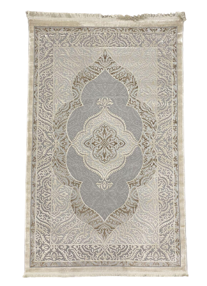 Ковер Saten H898D 1,5х2,3 м White (5356-28)