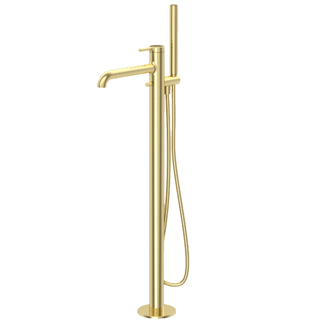 Смеситель для ванны Excellent Delta PI напольный Золотой (AREX.1254GL)