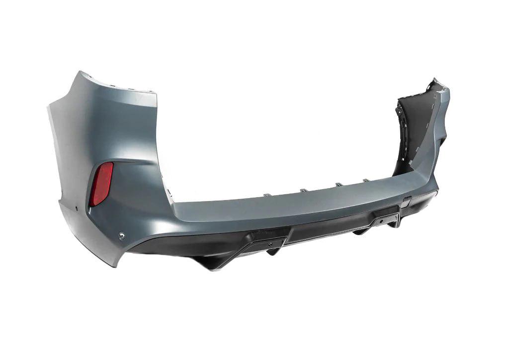 Бампер задний с диффузором в стиле X5M F95 2018-2022 GBT для BMW X5 G05 2019- гг. (150896)