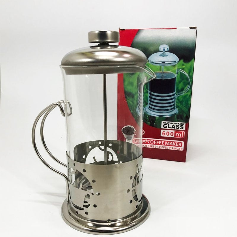 Заварник Unique UN-1152 френч-прес скляний 600 мл (26202762)