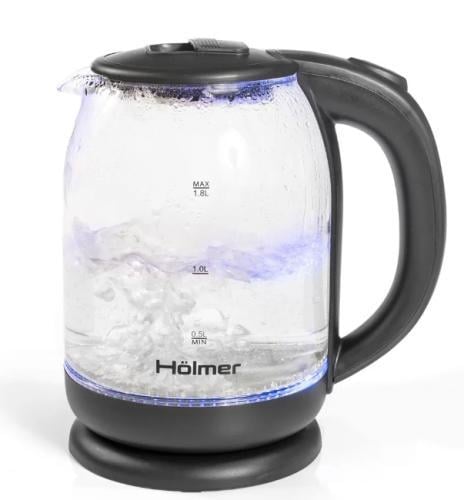 Электрочайник Holmer HKS-1722 1500W 1,8 л Black (255867)