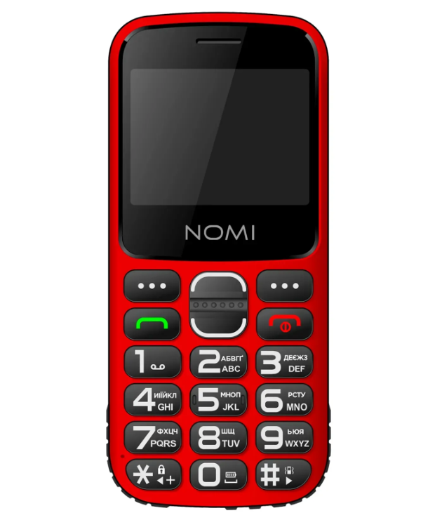 Мобільний телефон Nomi i2320 UA Red (2952842198)