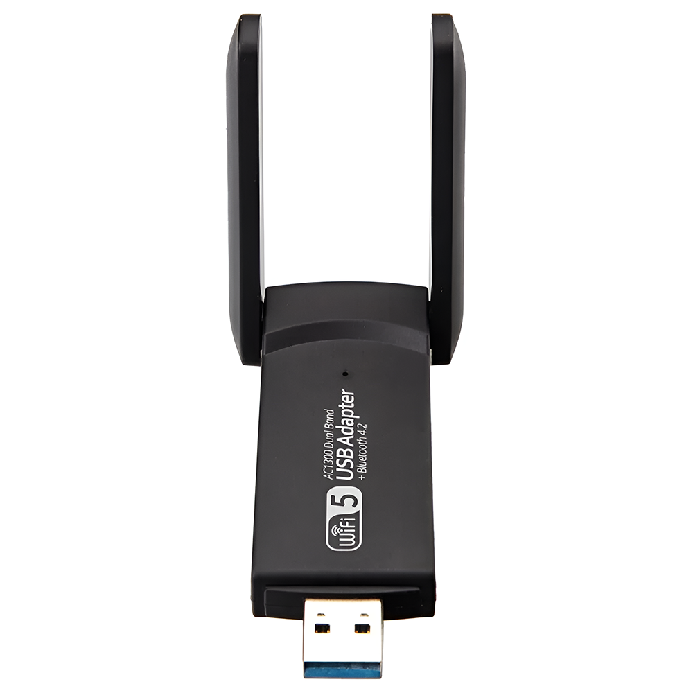 Адаптер двухдиапазонный сетевой Addap USB Wi-Fi + Bluetooth UWA-07 2,4/5GHz 1300 Mbps - фото 14 Адаптер двухдиапазонный сетевой Addap USB Wi-Fi + Bluetooth UWA-07 2,4/5GHz 1300 Mbps - фото 14