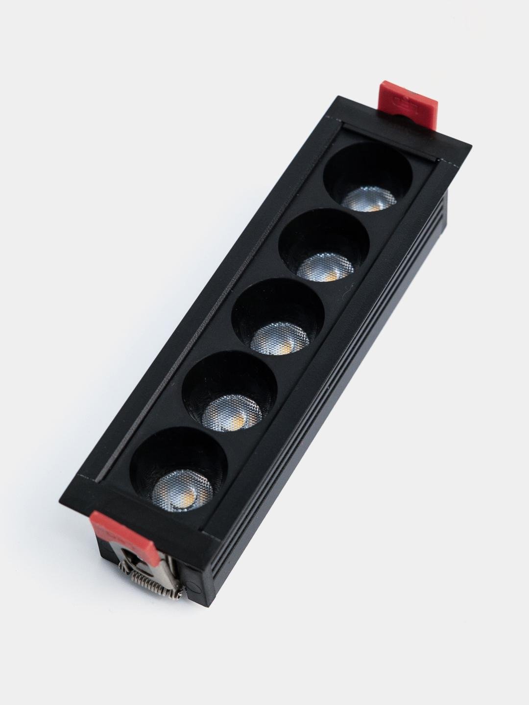 Точковий світильник Brille HDL-DT 200/9w BK/BK (36-506)