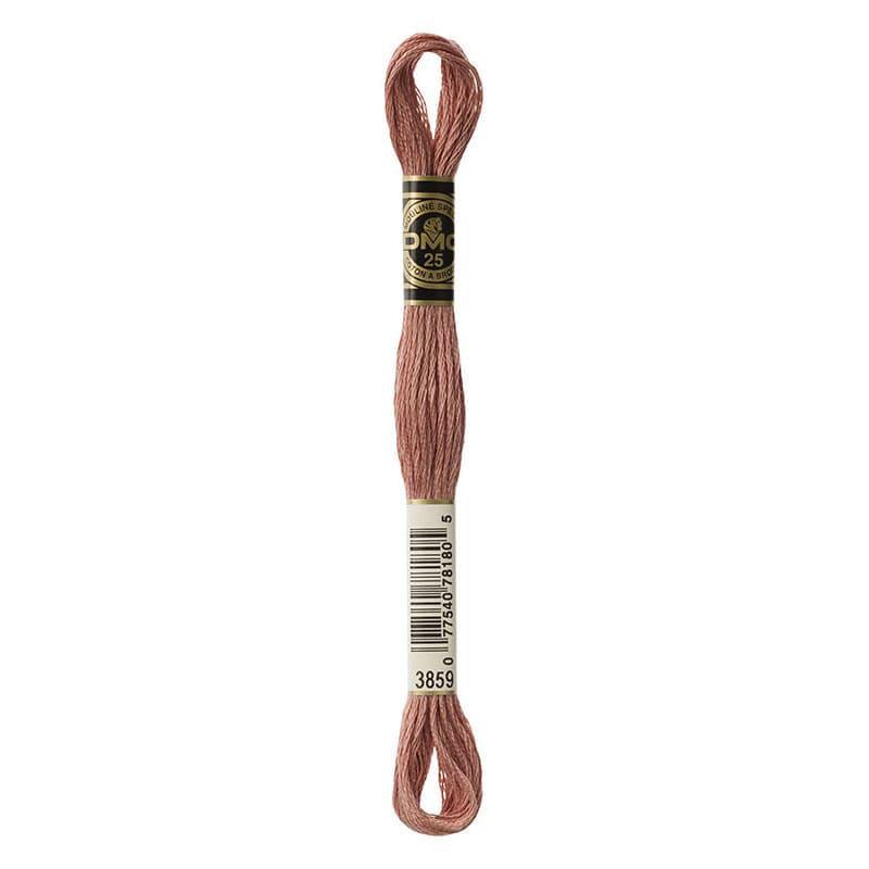 Нитки мулине DMC 3859 хлопок 10 г/8 м Коричневый (24583336)