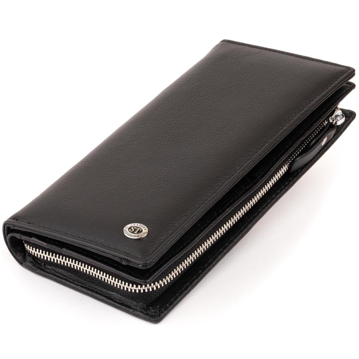 Кошелек женский ST Leather 19274 кожа Черный (47212)