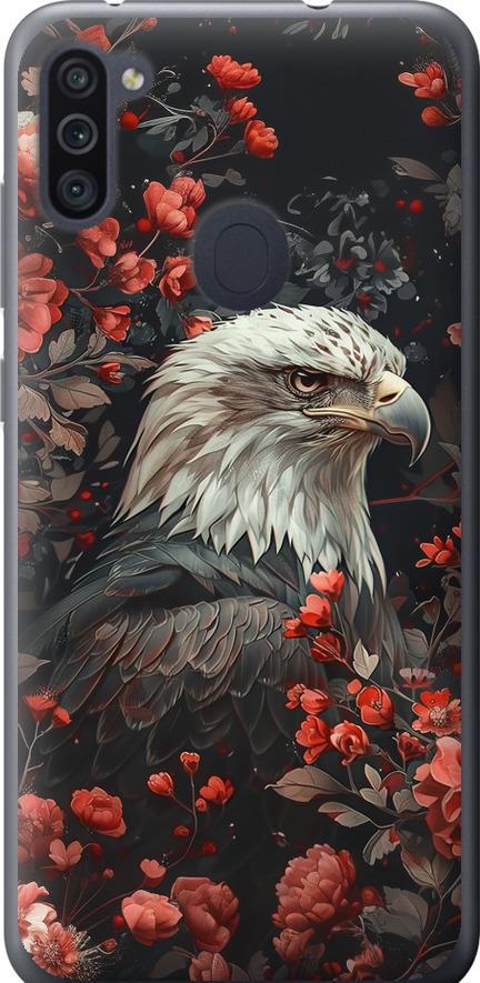 Чехол на Samsung Galaxy A11 A115F Цветочный страж (6102u-2012-42517)