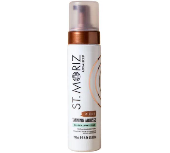 Мусс-автобронзант для кожи St. Moriz Colour Correct Mousse Advanced Medium 200 мл (STM7366) - фото 1