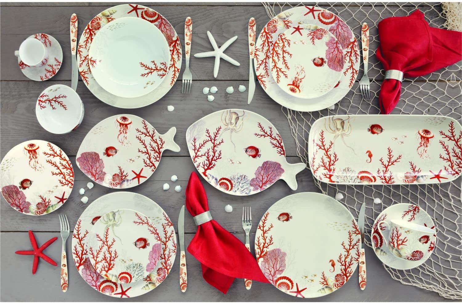 Тарелка десертная Easy Life Coral Reef 19 см jellyfish (111003907) - фото 2