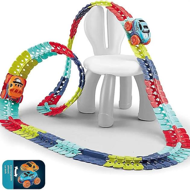 Конструктор Cheangeble Track HandyHeat G5258 трек 138 деталей и машинка на батарейке