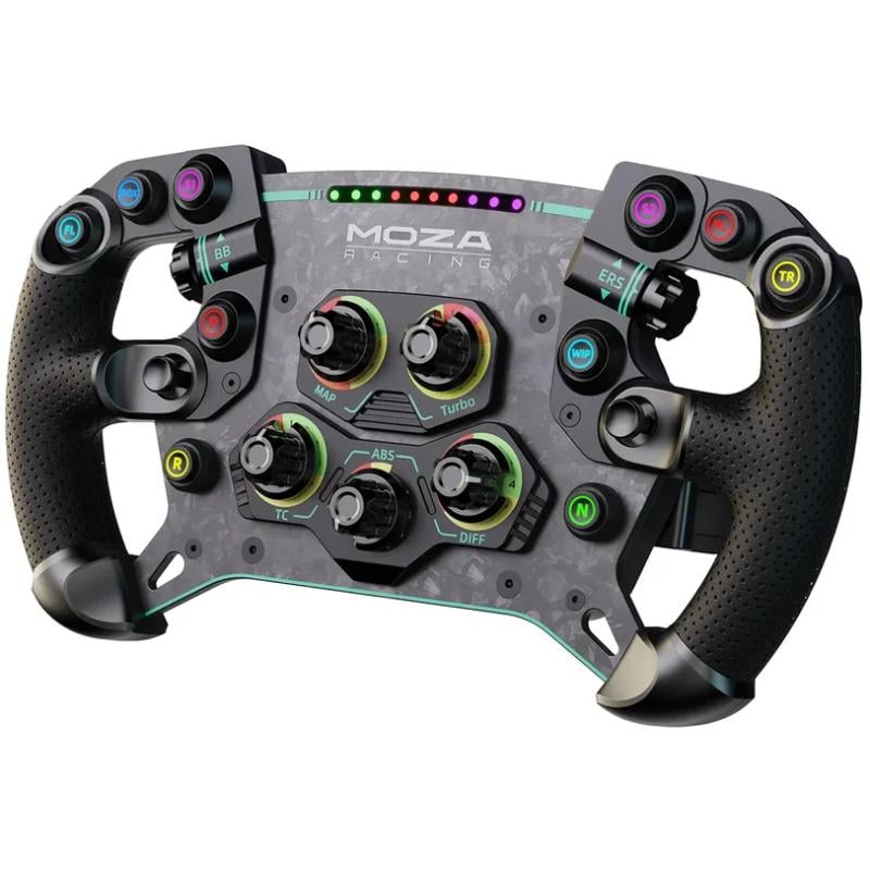 Ігрове кермо Moza Racing GS V2P Steering для PC 30 см 10кн R GB Black (RS056) - фото 2