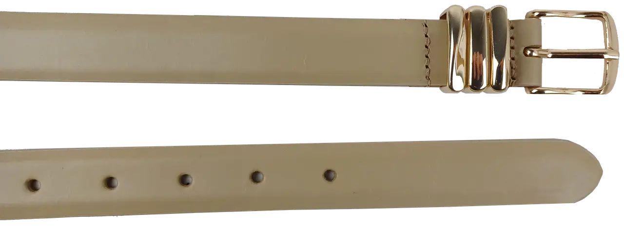 Ремінь жіночий UP2 Fashion Women шкіряний 110х2,3 см Бежевий (4061459809619) - фото 3 Ремінь жіночий UP2 Fashion Women шкіряний 110х2,3 см Бежевий (4061459809619) - фото 3