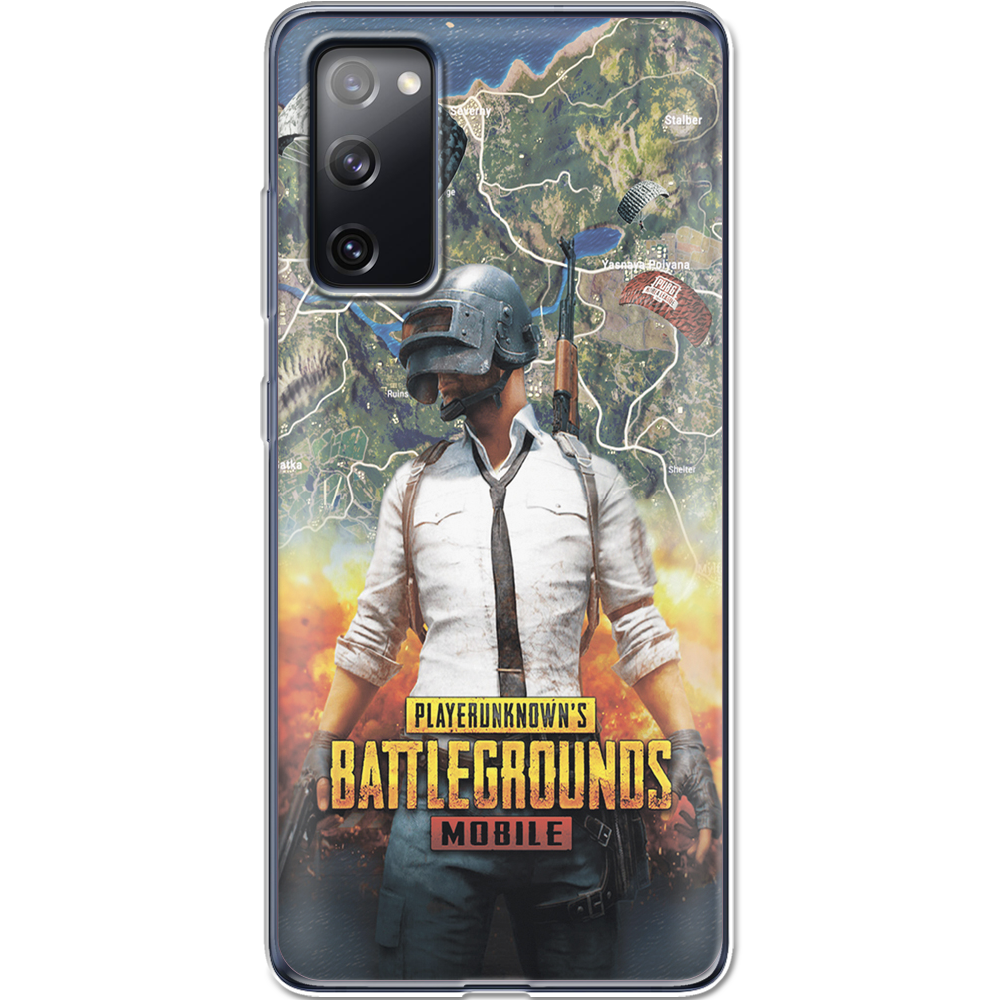 Чохол Boxface Samsung G780 Galaxy S20 FE PUBG Mobile Прозорий силікон (41035-up2309-41035)