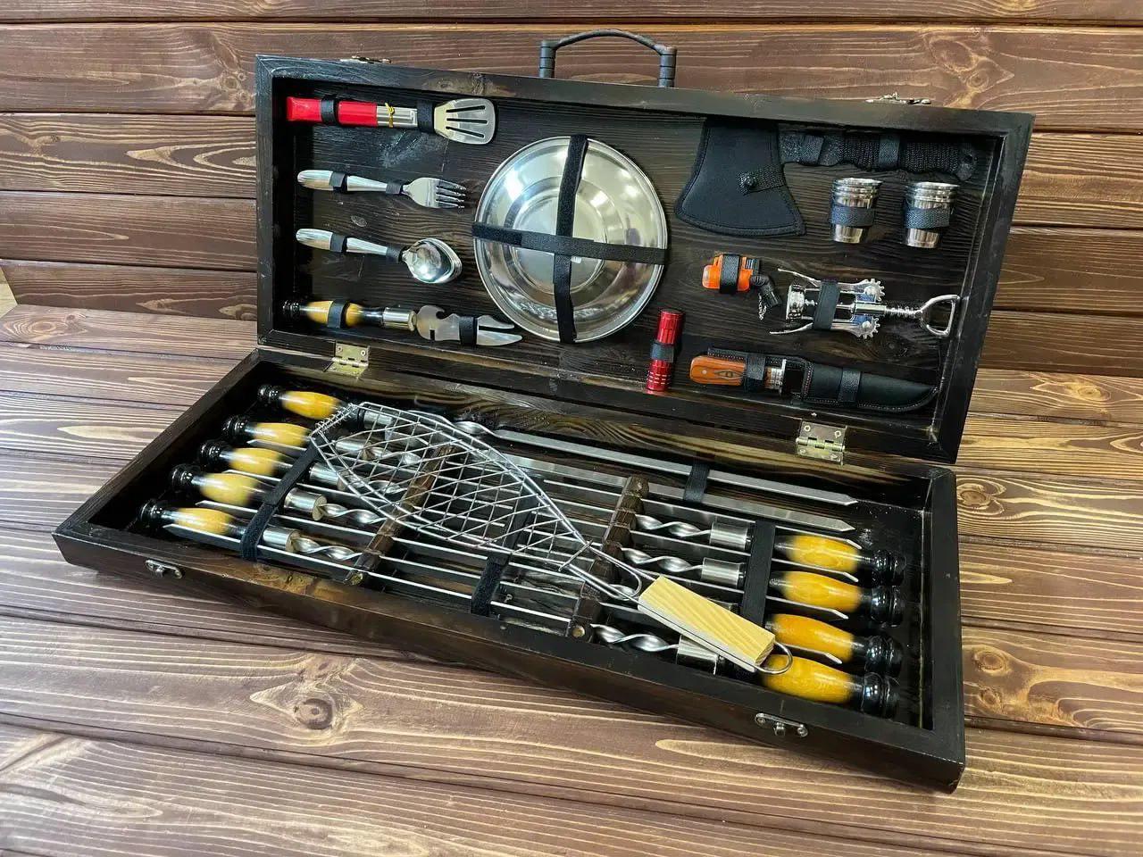 Набор шампуров Big Boss Fish в кейсе (10639019)