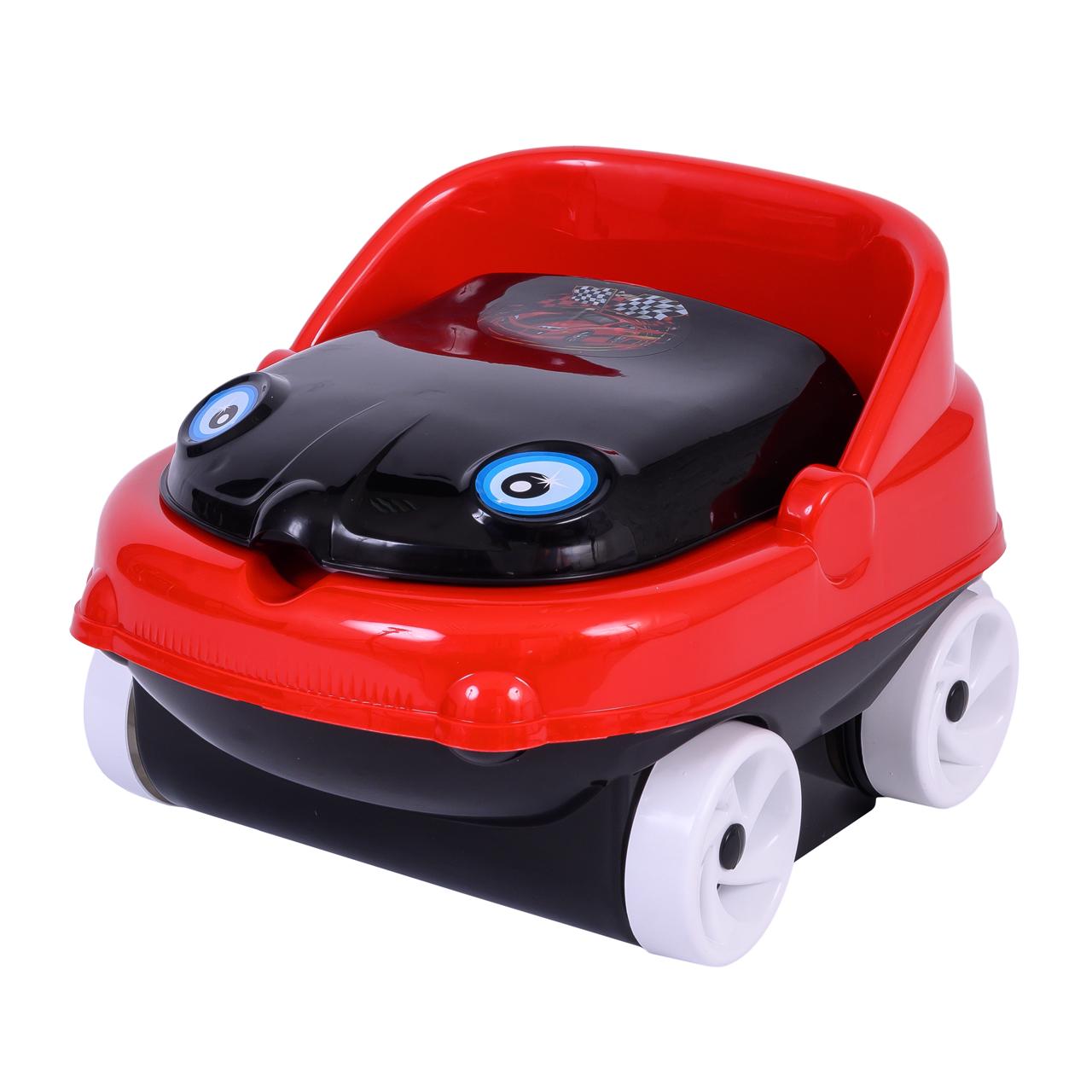 Дитячий музичний горщик Irak Plastik CM-140 Baby car Червоно-чорний (1579270555)