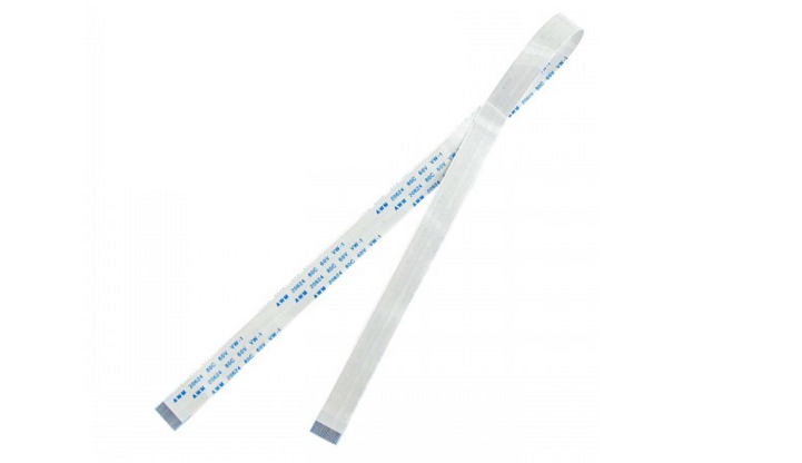 Шлейф плоский 20pin реверсний крок 0,5 мм довжина 30 см AWM 20624 80C 60V VW-1 гнучкий кабель (2632841327)