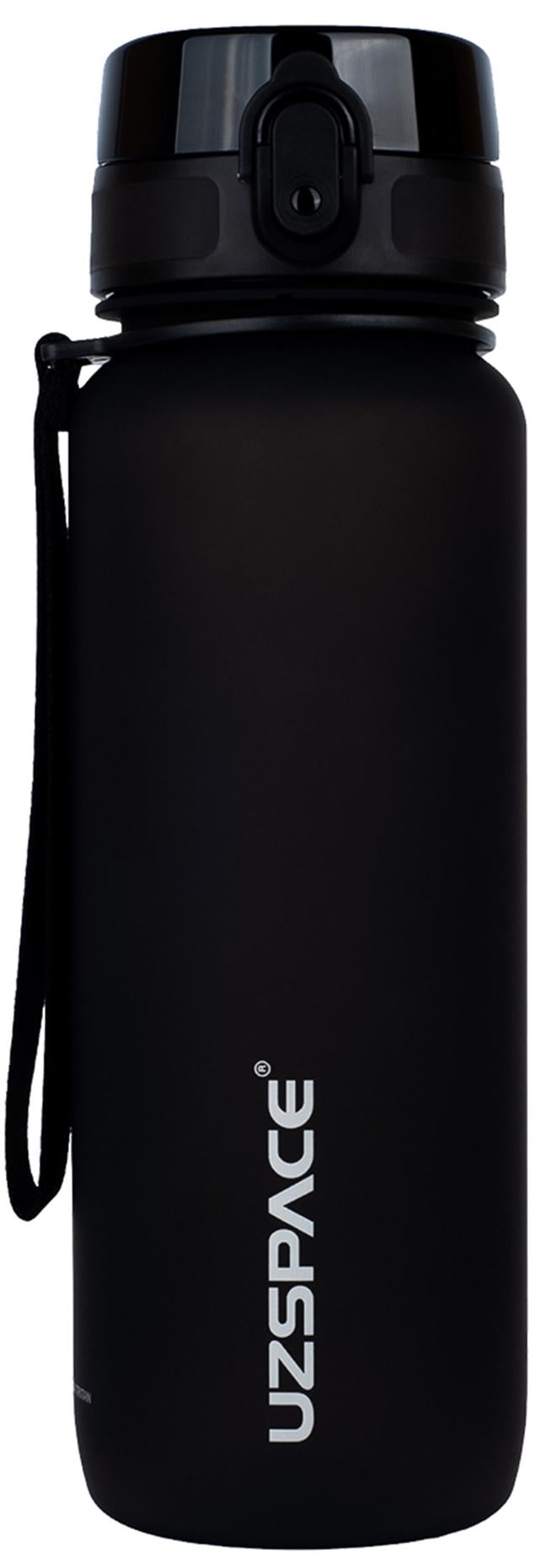 Бутылка для воды Uzspace Frosted 800 мл Черный (3053)