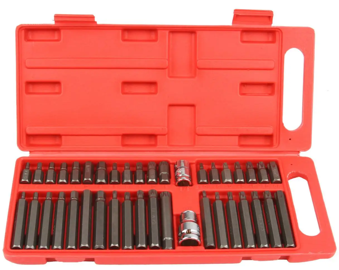 Біти для ключів Mar-pol M66400 IMBUS TORX SPLINE 40 шт. (12063391)