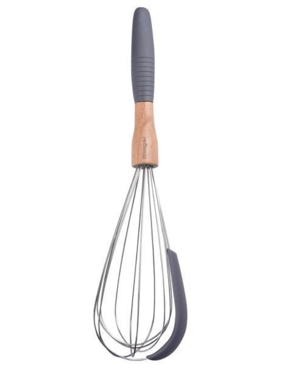 Венчик дерево/силикон Ringel Grey line 32 см Серый (RG-5128/5)