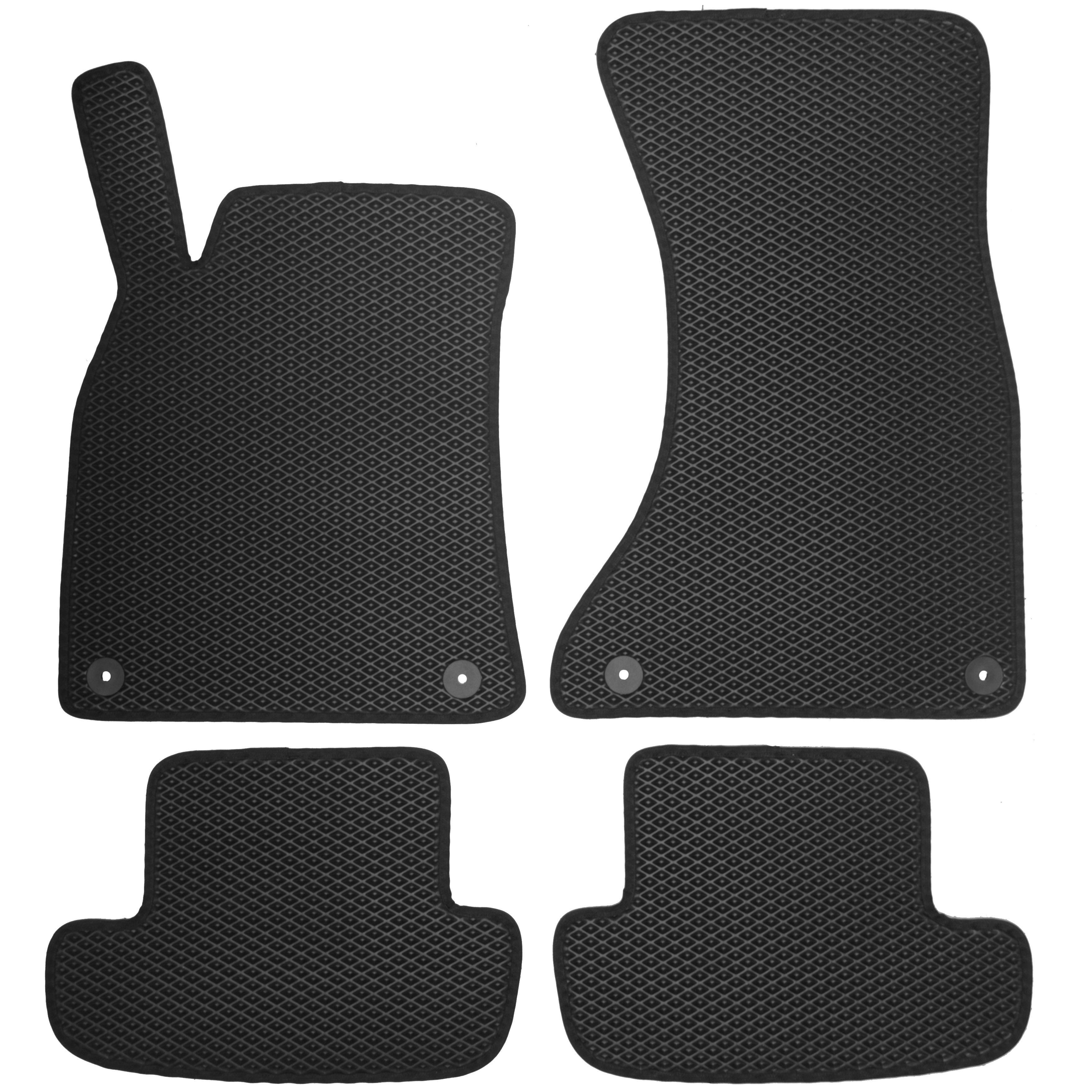 Коврики в салон для Audi A5 '07-16 Coupe EVA-полимерные Черный  (149782)