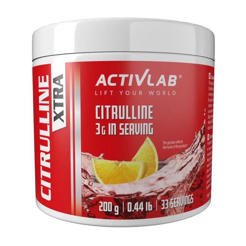 Цитрулин ACTIVLAB Citrulline Xtra 3000 мг 200 г Лимон