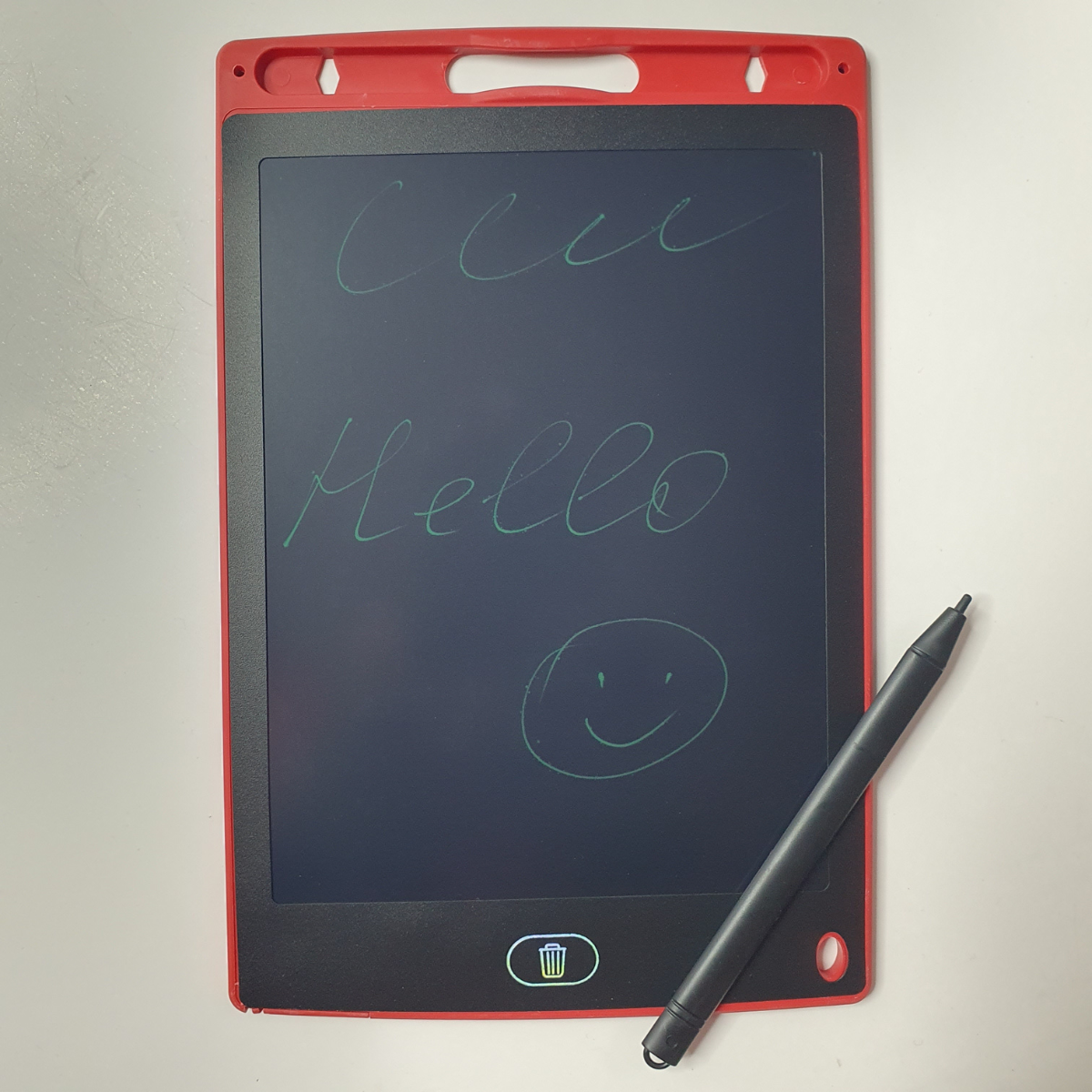 Планшет графічний LCD для малювання зі стилусом 8,5" Червоний (MonoTab-85-Red)