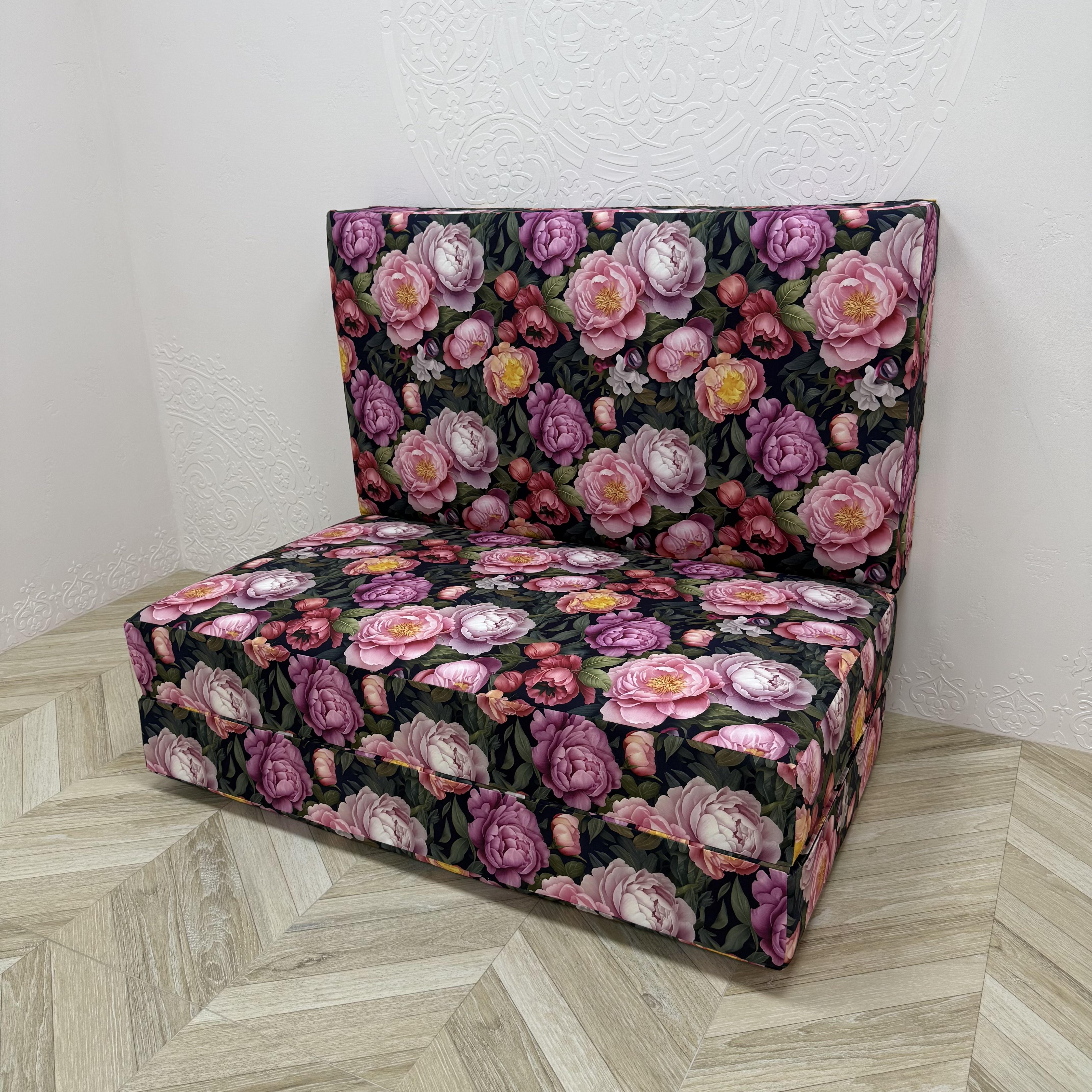 Матрац-трансформер Comfort Home maxi Peony paradise розкладний панама 200х120х15 см