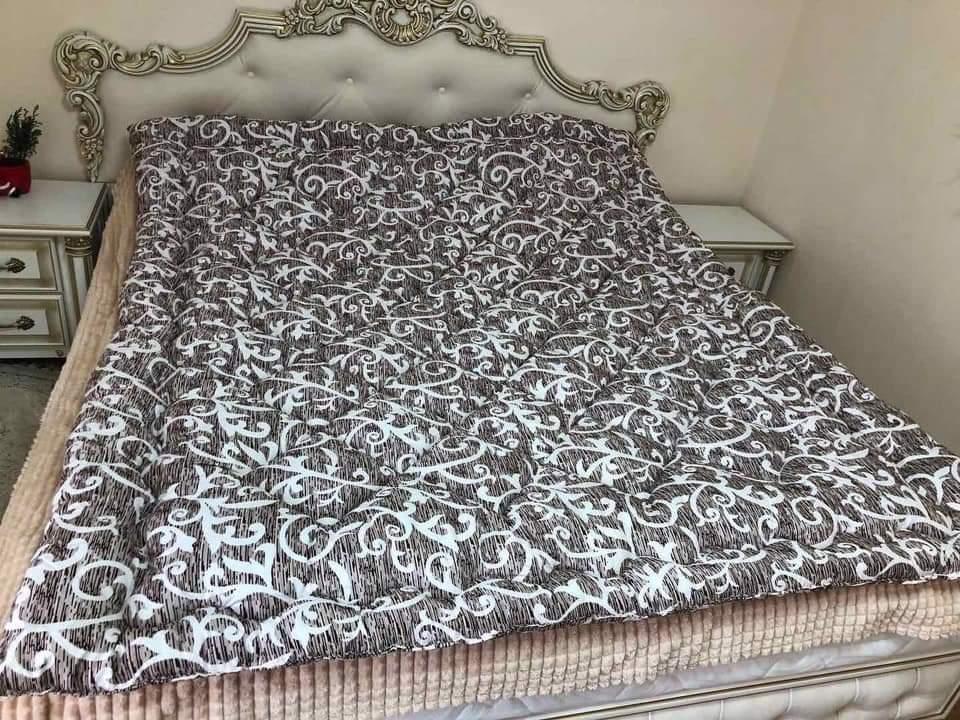 Одеяло полуторное из овечьей шерсти (17094)