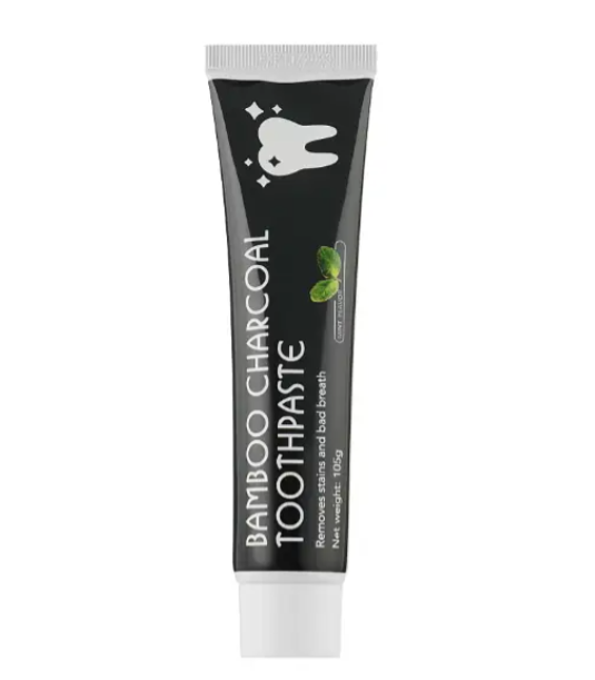 Отбеливающая зубная паста Bamboo Charcoal Toothpaste на основе бамбукового угля 105 г (X-1347)