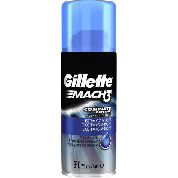 Гель для бритья Gillette Mach 3 Soothing 75 мл (7702018291137)