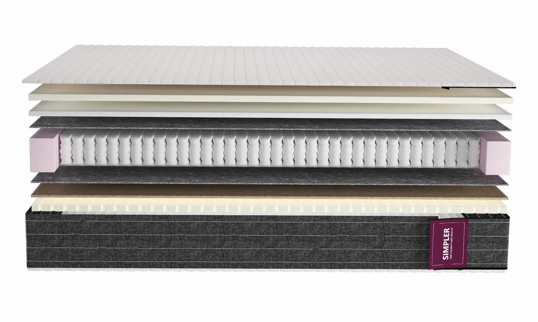 Матрас ортопедический Flexy Space 120х190 см - фото 2 Матрас ортопедический Flexy Space 120х190 см - фото 2