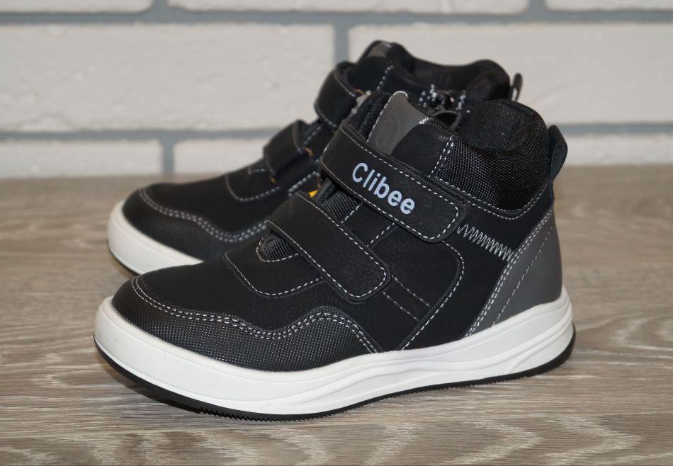 Черевики демісезонні Clibee 28 р. 19 см Чорний (30011-28)