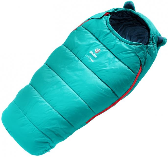 Спальник Deuter Little Star L (левый) Petrol-Navy (1052-3720019 3385 1)