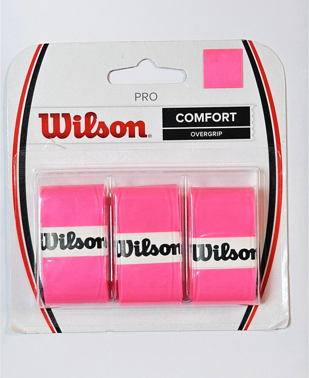 Обмотка Wilson pro overgrip 3 шт. Pink