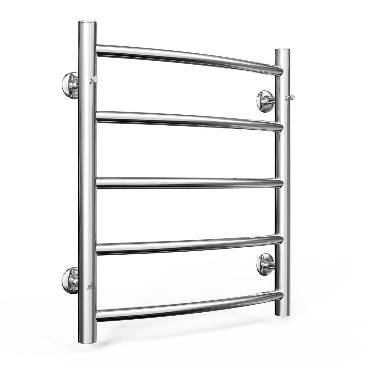 Полотенцесушитель водяной для ванной Laris Классик П5 из нержавеющей стали 400х500 мм Хром (147-127-71207484)