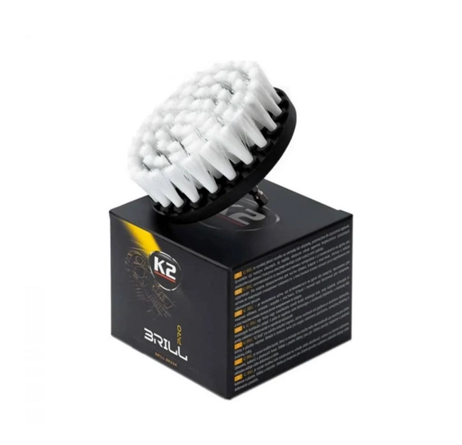 Щетка для дрели для очистки поверхностей K2 Brill Pro Drill Brush 10 см