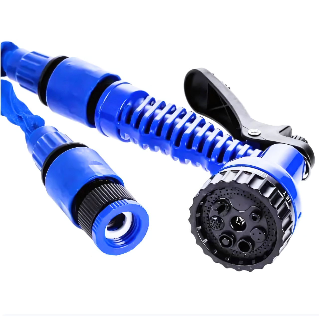 Шланг поливальний з пістолетом садовий що розтягується 14 м Синій (1000305680) - фото 6 Шланг поливальний з пістолетом садовий що розтягується 14 м Синій (1000305680) - фото 6