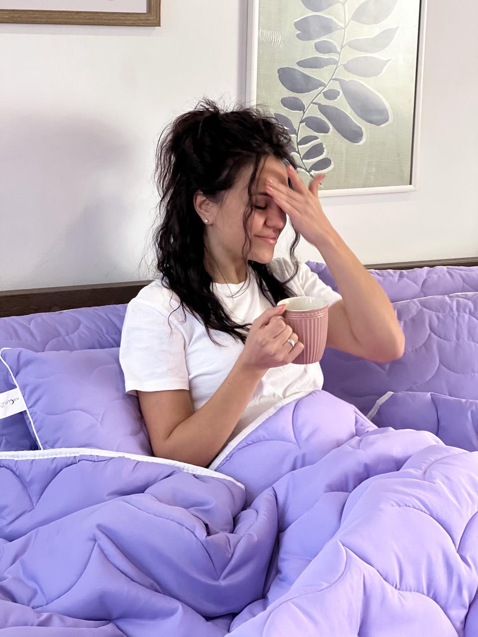 Одеяло Floral демисезонное с пропиткой 200х220 см Lavender (2665118829) - фото 2 Одеяло Floral демисезонное с пропиткой 200х220 см Lavender (2665118829) - фото 2