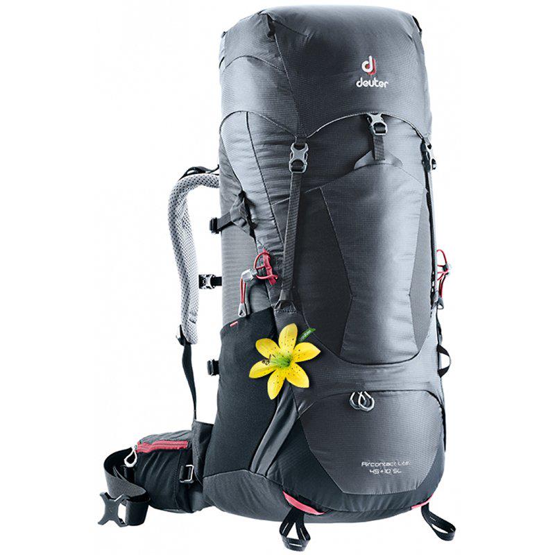 Рюкзак туристический Deuter Aircontact Lite 45+10 л Graphite/Black (33402184701)