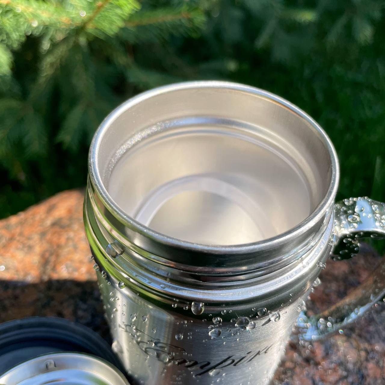 Термо чашка з сіткою нержавіюча сталь 250 мл - фото 2 Термо чашка з сіткою нержавіюча сталь 250 мл - фото 2