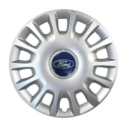 Автомобильные колпаки SKS 109 R13 с логотипом Ford 4 шт. Серебристый