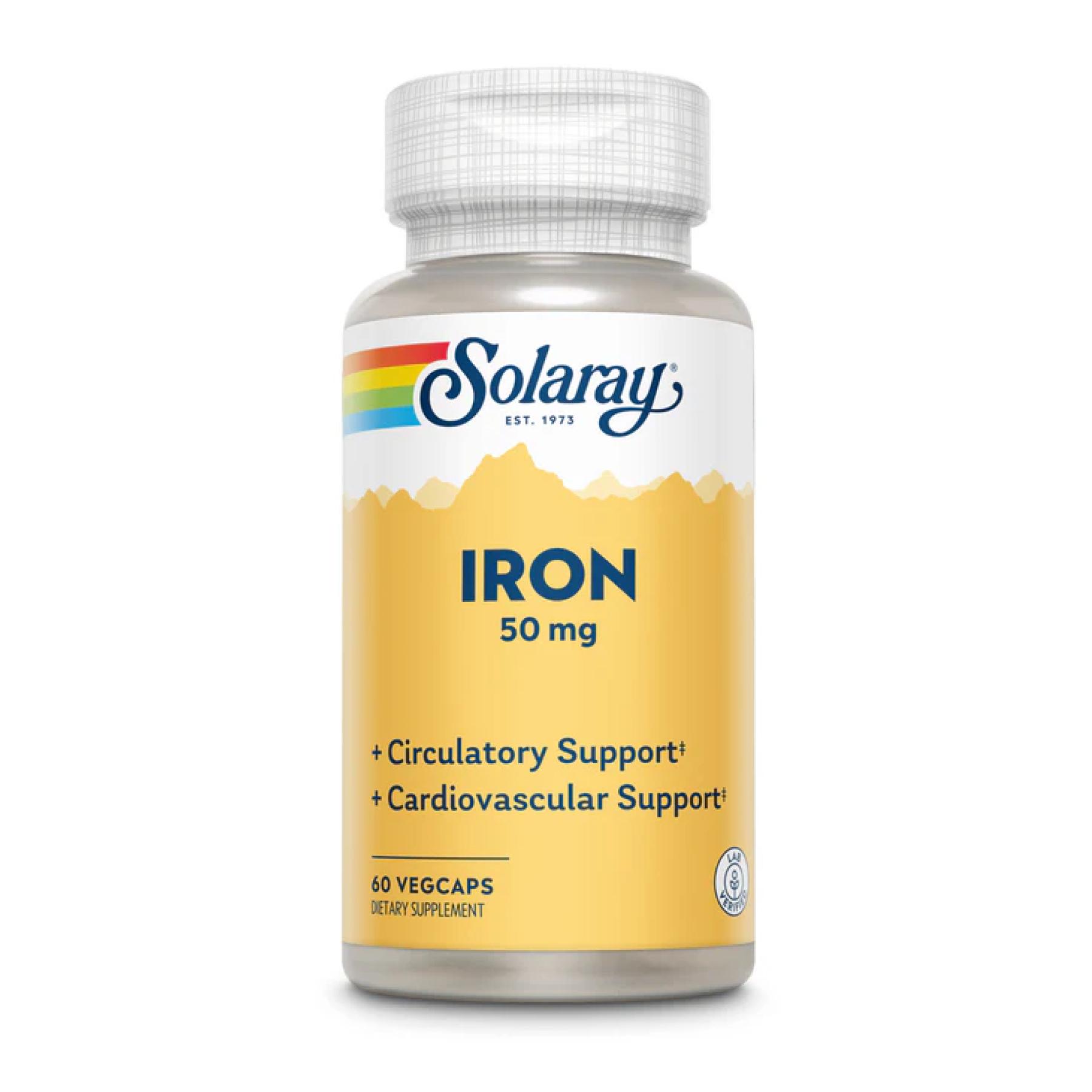 Натуральная добавка Iron 50 mg 60 vcaps (2023-10-2417)