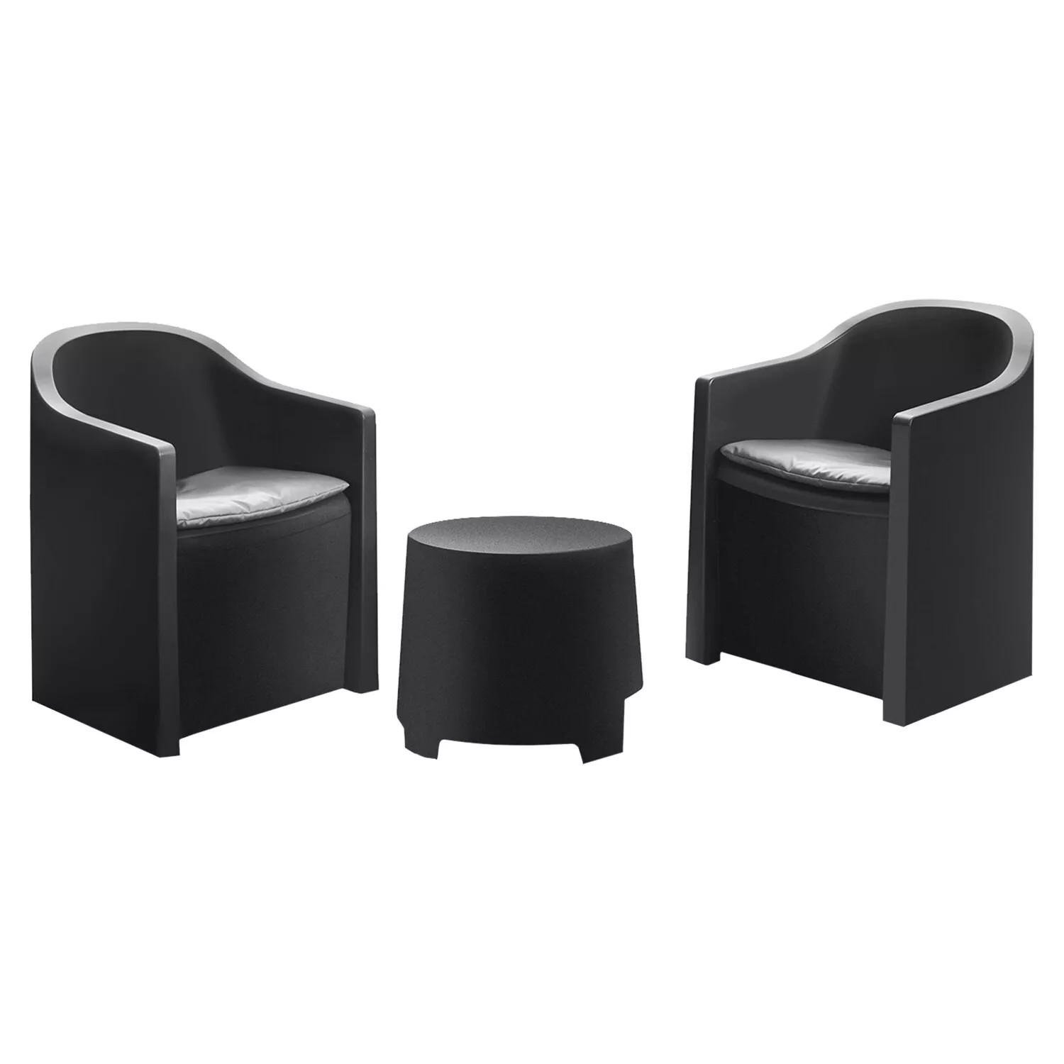 Набор ProGarden LUNA с подушками Антрацит (3690)