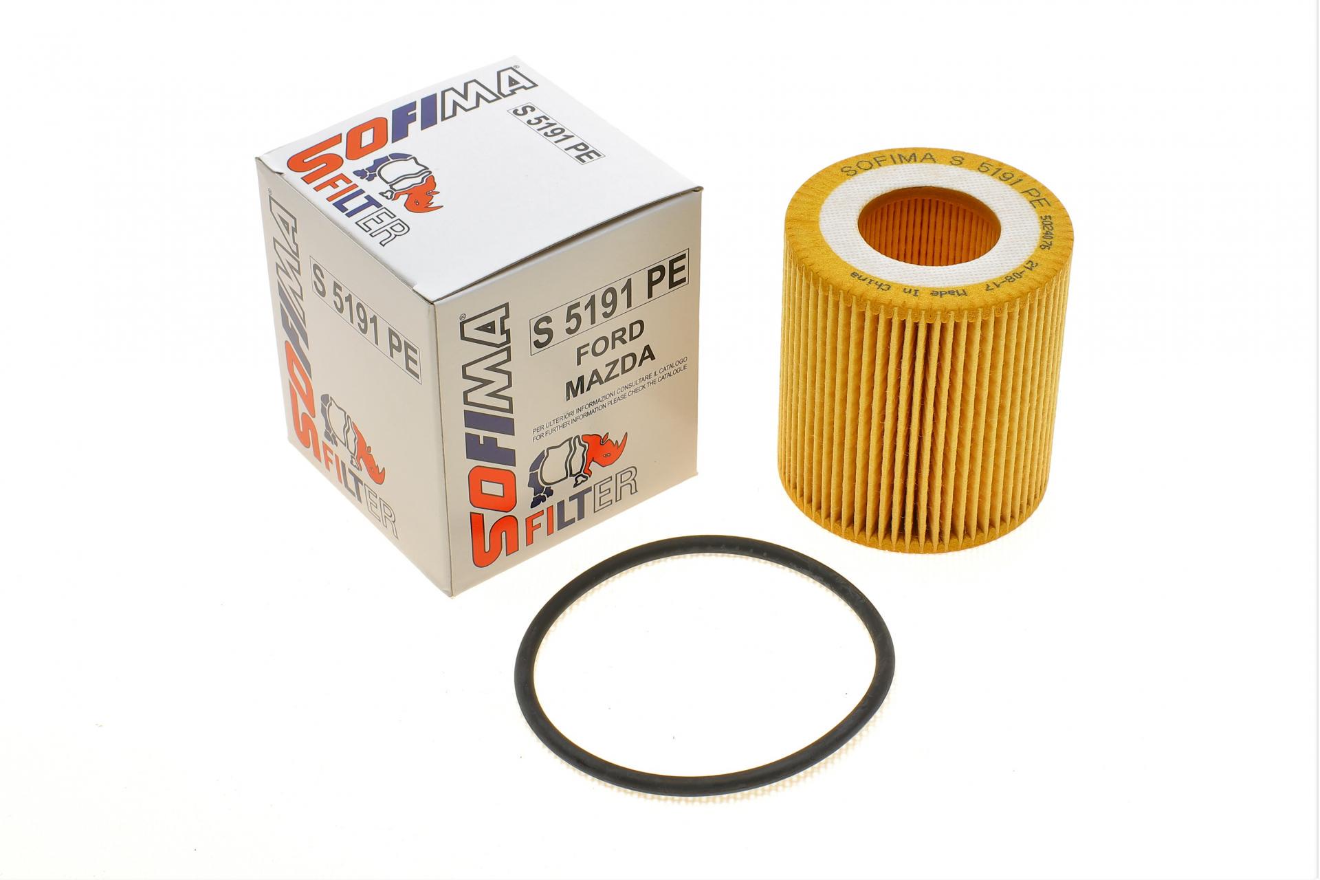 Фільтр масляний SOFIMA для Ford Ranger 2,2/3,2TDCi 11- (S 5191 PE)