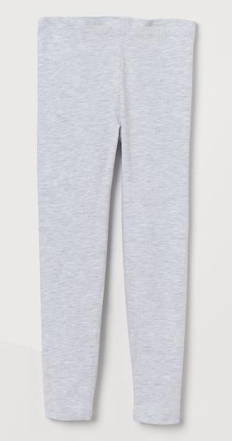 Лосины H&M 128 см Серый меланж (1246485)