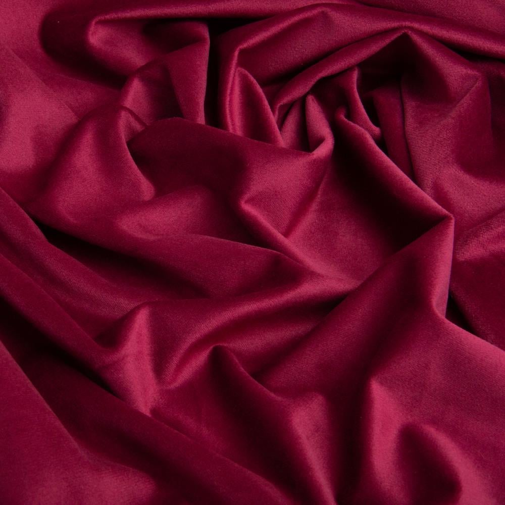Тканина велюр однотонний Вайлет 290 гр/м2 150 см Бордовий (26883) - фото 2 Тканина велюр однотонний Вайлет 290 гр/м2 150 см Бордовий (26883) - фото 2