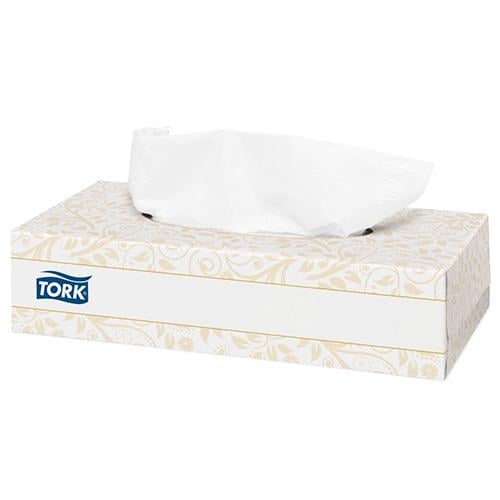 Серветки косметичні Tork двошарові 100 шт. (140280)