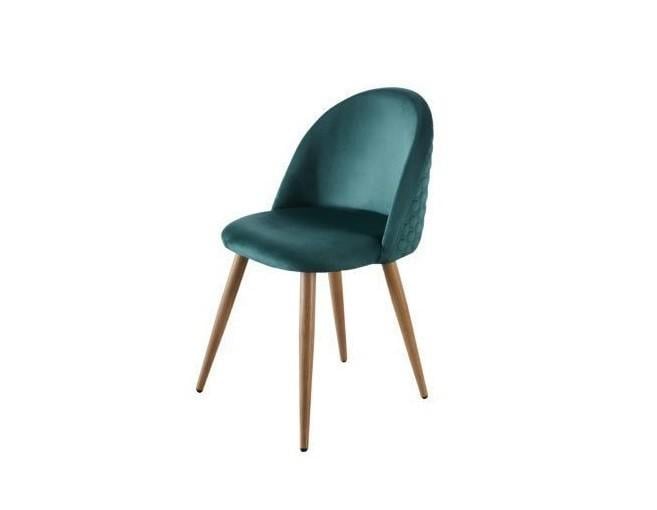 Стул обеденный AMELLY VELVET 460х440х790 мм Зеленый