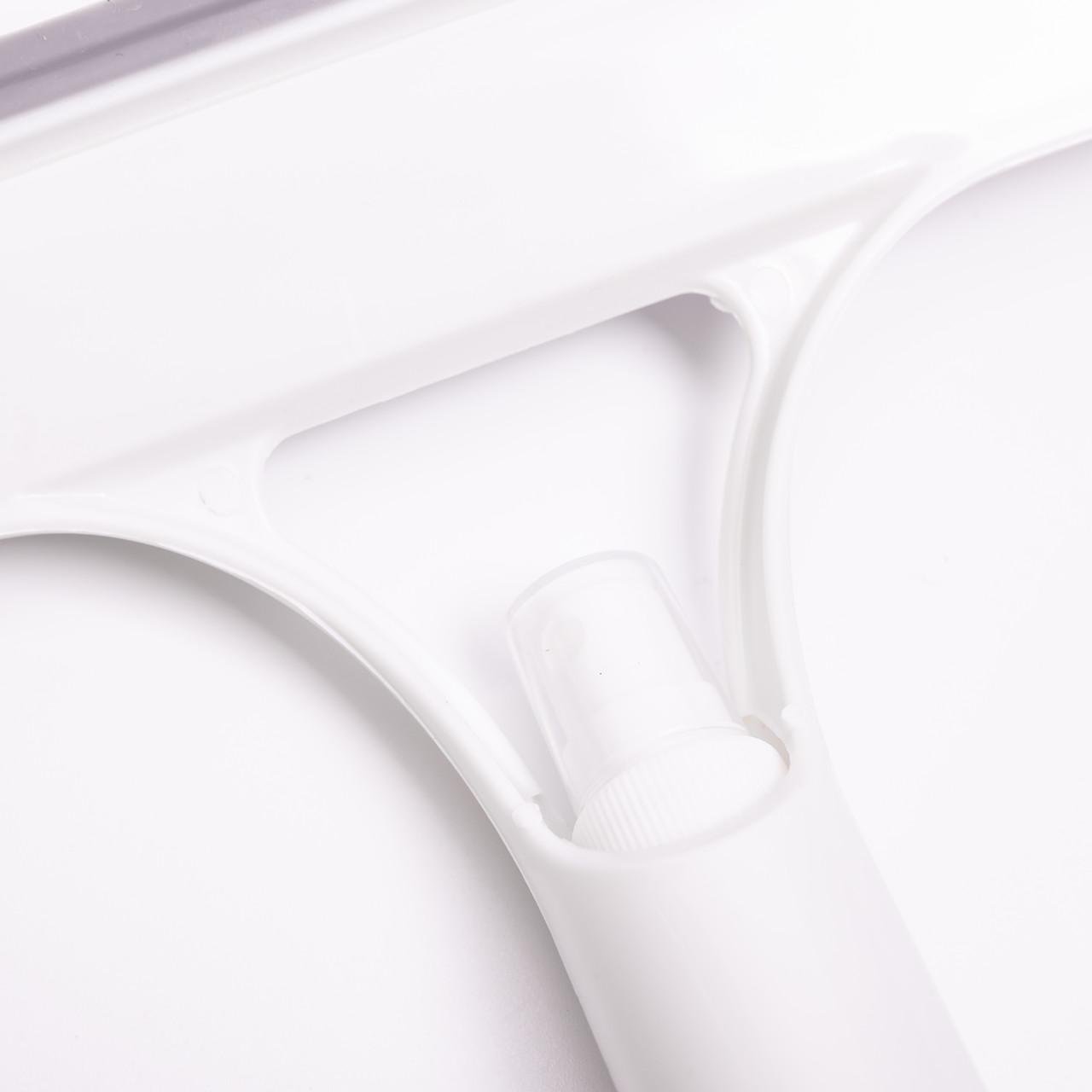 Швабра-щітка з пульверизатором і скребком для миття HP-35015-26W Білий (7996) - фото 4