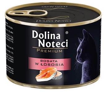 Корм вологий для кішок Dolina Noteci Premium з лососем 185 г (1718596400)